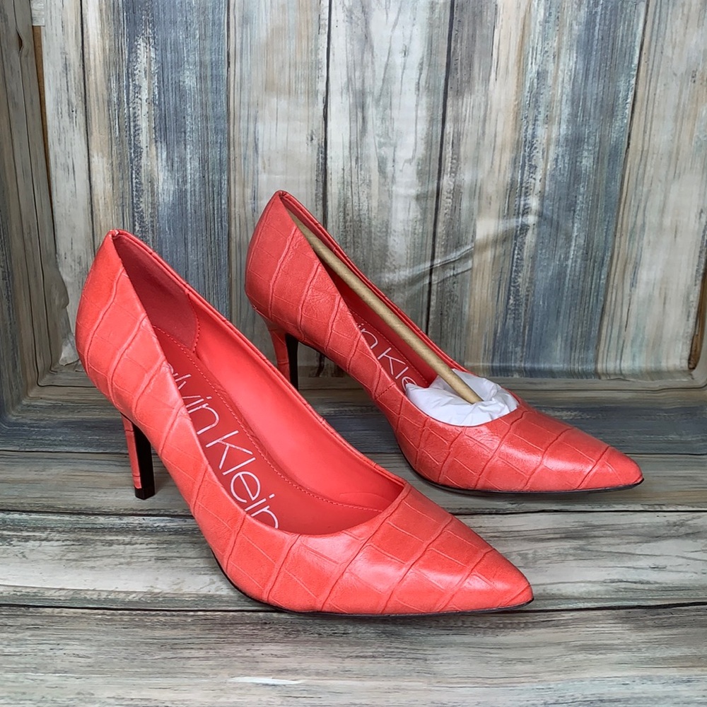 Calvin Klein heels Gayle Pointed Toe Classic Pumps women ✅